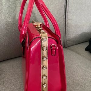 Pink handbag